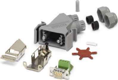 Phoenix Contact - VS-09-PROFIBUS-SC - Connecteur D-SUB - VS-09-PROFIBUS-SC