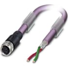 Phoenix Contact - Câble capt./act., 2 pôles, PROFIBUS, M12 femelle droit, Ext. Libre, B, 5 m