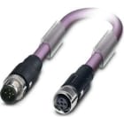 Phoenix Contact - Câble capt./act., 5 pôles, CANopen, M12 mâle droit, M12 femelle droit, A, 15 m