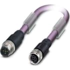 Phoenix Contact - Câble capt./act., 2 pôles, PROFIBUS, M12 mâle droit, M12 femelle droit, B, 5 m