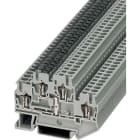 Phoenix Contact - STTB 2,5-PV BU - Bloc de jonction double étage ponté verticalement