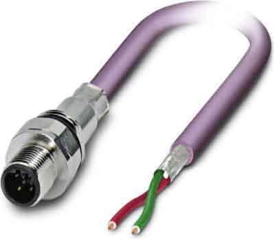 Phoenix Contact - Embases paroi avant - SACCEC-M12MSB-2CON-M16/0,5-910