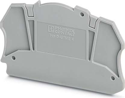 Phoenix Contact - D-UTME 4 - Flasque d'extrémité