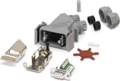 Phoenix Contact - VS-09-IBS-BU - Connecteur D-SUB - VS-09-IBS-BU