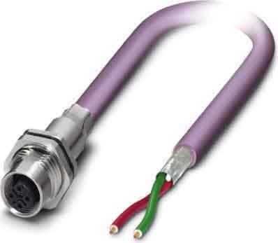 Phoenix Contact - Connecteur d'appareil face arrière - SACCBP-M12FSB-2CON-M16/1,0-910