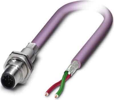 Phoenix Contact - Connecteur d'appareil face arrière - SACCBP-M12MSB-2CON-M16/2,0-910