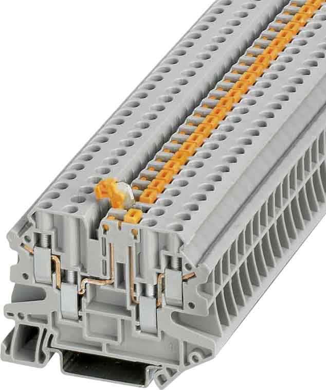 Phoenix Contact - UT 4-QUATTRO-MT - Bloc de jonction sectionnable