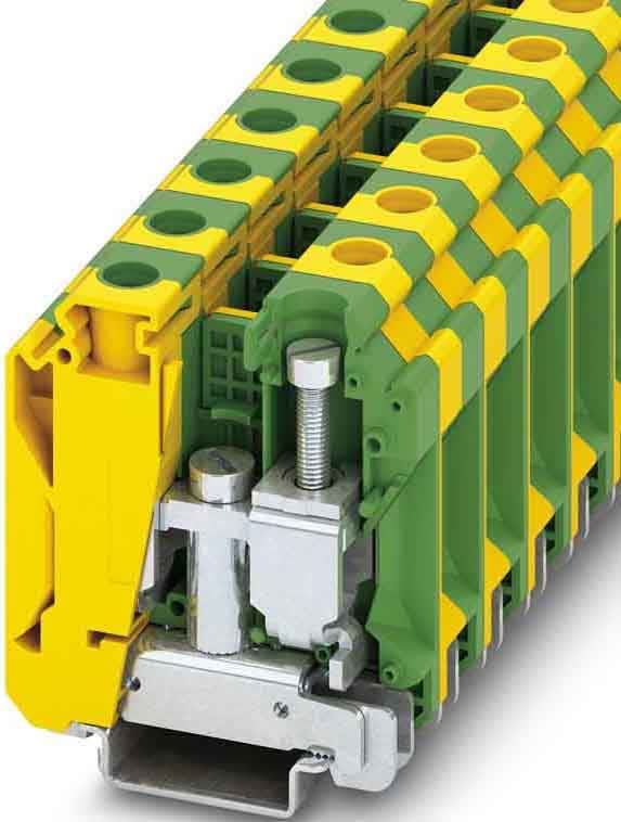 Phoenix Contact - USLKG 35 N - Bloc de jonction avec raccordement terre