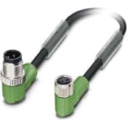 Phoenix Contact - Câble capt./act., 3 pôles, PUR, M12 mâle coudé, M8 femelle coudé, A, 3 m