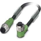 Phoenix Contact - Câble capt./act., 8 pôles, PUR, M12 mâle droit, M12 femelle coudé, A, 3 m