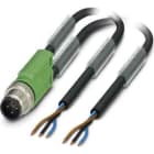 Phoenix Contact - Câble capt./act., 3 pôles, PUR, M12 mâle droit, Ext. Libre, A, 1,5 m