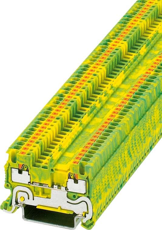 Phoenix Contact - PT 1,5/S-PE - Bloc de jonction avec raccordement terre
