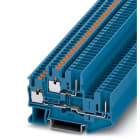 Phoenix Contact - PTTB 2,5/2P BU - Bloc de jonction COMBI double étage