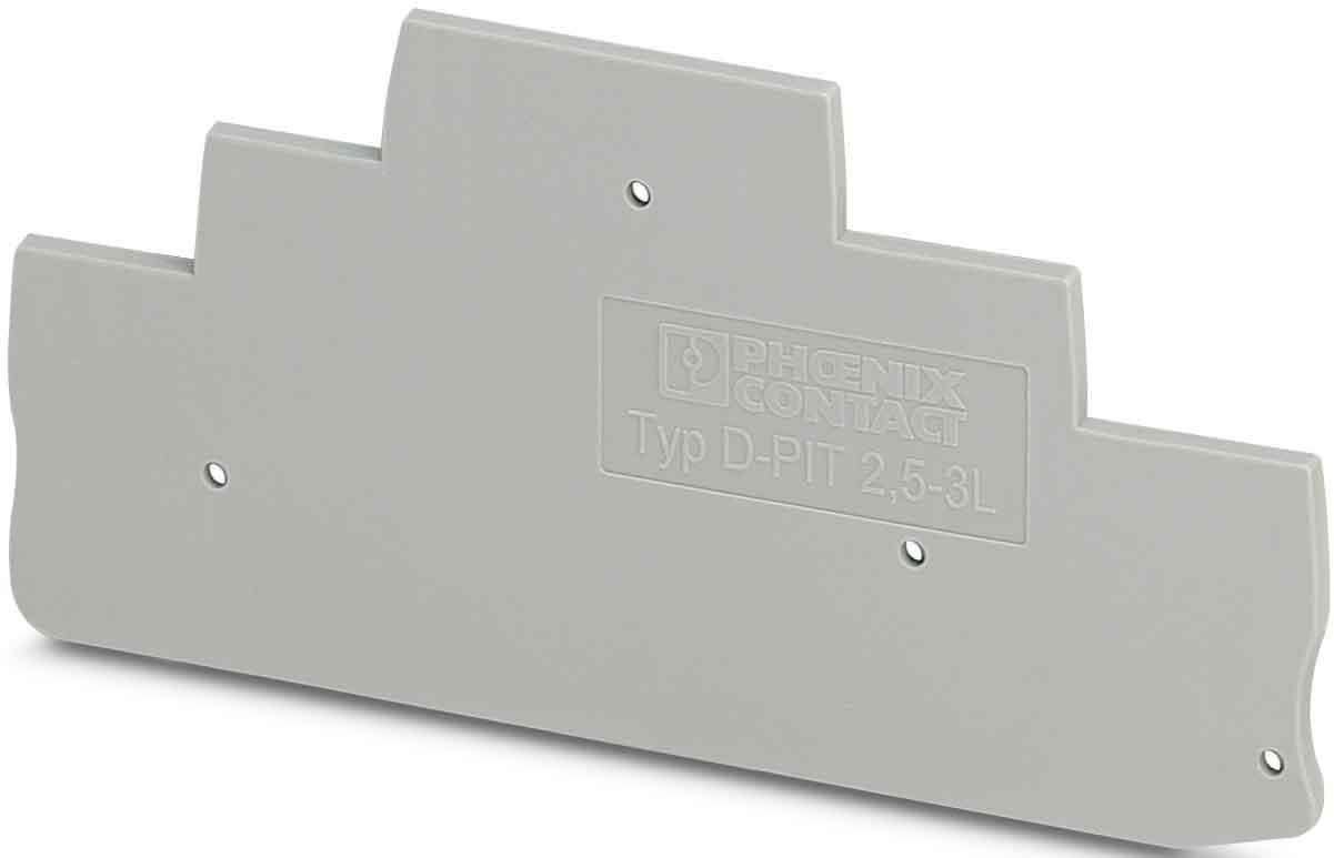 Phoenix Contact - D-PT 2,5-3L - Flasque d'extrémité