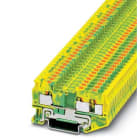 Phoenix Contact - PT 4-TWIN-PE - Bloc de jonction avec raccordement terre