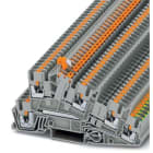 Phoenix Contact - Bloc de jonction d'installation triple étage avec raccordement terre