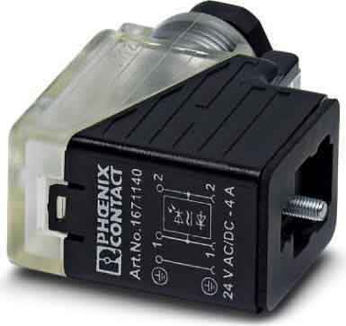 Phoenix Contact - SACC-V-3CON-PG9/BI-1L-S - Connecteur pour électrovannes SACC-V-3CON-PG9/BI-1L-S
