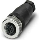 Phoenix Contact - Connecteur M12, codage A, femelle droit, 5 pôles, à visser, Pg 7, diam. 4 à 6 mm