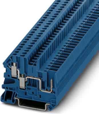 Phoenix Contact - UT 2,5-TWIN/1P BU - Bloc de jonction COMBI