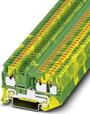 Phoenix Contact - PT 2,5-TWIN-PE - PT 2,5-TWIN-PE - Bloc de jonction avec raccordement terre
