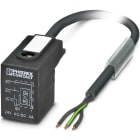 Phoenix Contact - Câble capt./act., 3 pôles, PUR, EV, Ext. Libre, Type BI, 3 m