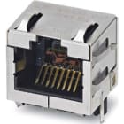 Phoenix Contact - Connecteur PCB 1 port RJ45 blindé Cat 6A - 90° - sans led - avec ressort - THT
