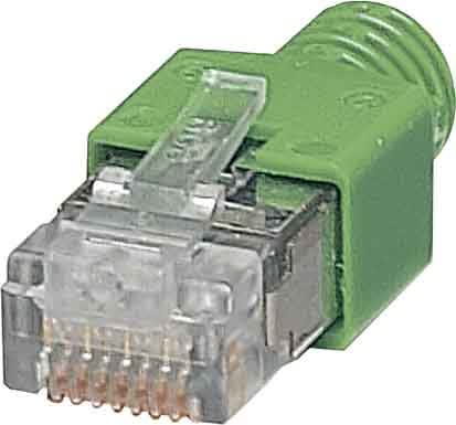 Phoenix Contact - FL PLUG RJ45 GR/2 - Plug RJ45 à sertir Cat 5, AWG26-24, Doit - Gris