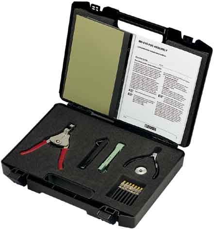 Phoenix Contact - PSM-POF-KONFTOOL - Kit complet de confection de connecteurs optique à fibre POF