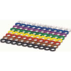 Phoenix Contact - Kit de 8x10 Anneaux de couleurs pour repérage des câbles RJ45