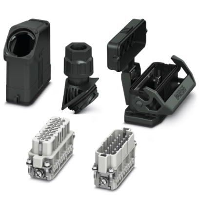 Phoenix Contact - Jeu de connecteurs HC-EVO-A16PT-BWSC-HH-M25-PLRBK