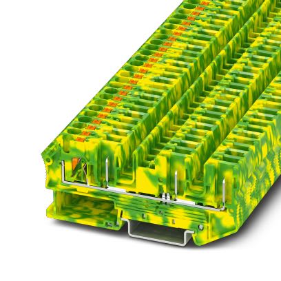 Phoenix Contact - PT 4-QUATTRO/3CP-PE - Bloc de jonction COMBI avec raccordement à la terre