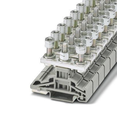 Phoenix Contact - HV M6/2 NFF - Bloc de onction de puissance à tige filtée
