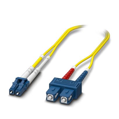 Phoenix Contact - Jarretiere optique LC Duplex vers SC Duplex OS2  - 1m