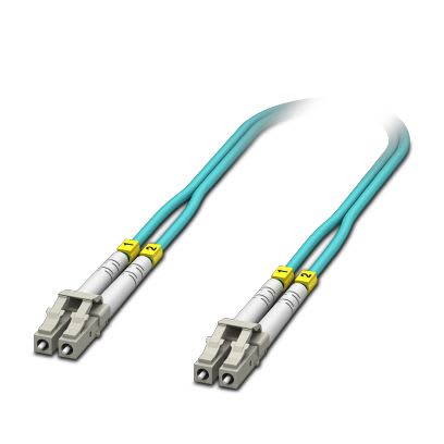 Phoenix Contact - Jarretiere optique LC Duplex vers LC Duplex OM3  - 1m