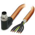 Phoenix Contact - Câble POWER, 6 pôles, PVC, blindé, M12 mâle coudé, Ext. Libre, M, 10 m