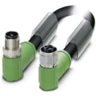 Phoenix Contact - Câble POWER, 4 pôles, PUR, blindé, M12 mâle coudé, M12 femelle coudé, T, 1,5 m