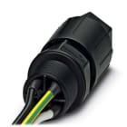 Phoenix Contact - Traversée de paroi QPD W 3PE1,5 8-13 M20 0,5 BK