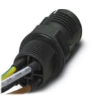 Phoenix Contact - QPD W3PE2,5 M25 0,5 BK - Traversée de paroi QPD W3PE2,5 M25 0,5 BK