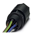 Phoenix Contact - QPD W 4PE1,5 9-14 M25 1,0 BK - Traversée de paroi QPD W 4PE1,5 9-14 M25 1,0 BK