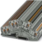 Phoenix Contact - PTTBS 2,5-TWIN-PV - Bloc de jonction double étage ponté verticalement