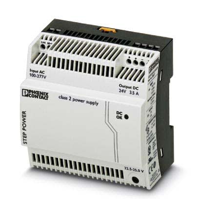 Phoenix Contact - STEP-PS/277AC/24DC/3.5 - Alimentation modulaire Mono 277VAC/24VDC-3,5A