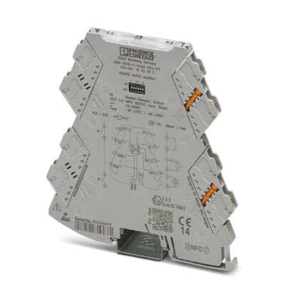 Phoenix Contact - Amplificateur-séparateur Mini Analog Pro NAMUR vers 2 contacts NO push-in
