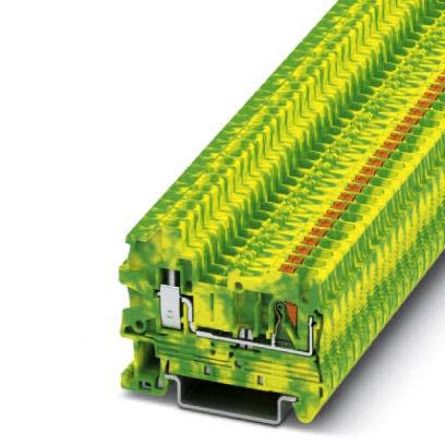 Phoenix Contact - PTU 2,5-PE - PTU 2,5-PE - Bloc de jonction avec raccordement terre