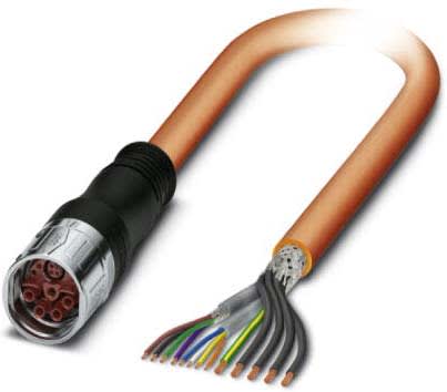 Phoenix Contact - Connecteur de câble à enrobage plastique par extrusion - K-8E-OE/2,0-H00/M23F8-C