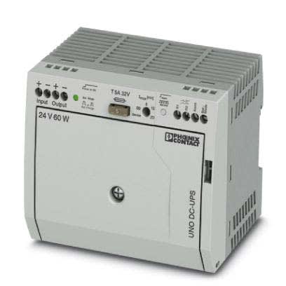 Phoenix Contact - UNO-UPS/24DC/24DC/60W - Alimentation compacte Mono 230VAC/24VDC -60W