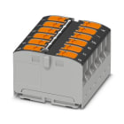 Phoenix Contact - PTVFIX 12X2,5 BK - Bloc répartiteur PTFIX
