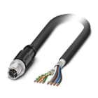 Phoenix Contact - NBC-M12MSY/5,0-94H - Câble Bus, 8 pôles, PUR, M12 mâle droit, Ext. Libre, Y, 5 m