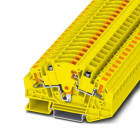 Phoenix Contact - PTVME 6/S-P YE - Bloc de jonction sectionnable pour essais