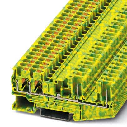 Phoenix Contact - PT 4-QUATTRO/2P-PE - Bloc de jonction COMBI avec raccordement terre