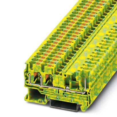 Phoenix Contact - PT 4-TWIN/1P-PE - Bloc de jonction COMBI avec raccordement terre